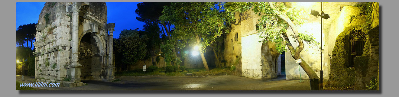 PORTA LATINA E ARCO DI DRUSO